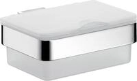 Emco Loft Feuchtt&uuml;cher-Box, chrom/wei&szlig; - 053900101