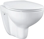 Combi-Pack Grohe Bau Wand-Tiefsp&uuml;l-WC, sp&uuml;lrandlos, Keramik & WC-Sitz Softclose,