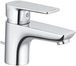 Waschtischmischer Kludi Pure & Style 60, Ausladung 110 mm, mit Zugstange, chrom -
