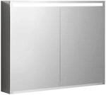 Spiegelschrank Geberit Option mit LED-Beleuchtung, 2 T&uuml;ren, 900 x 700 x 150 mm -