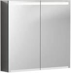 Spiegelschrank Geberit Option mit LED-Beleuchtung, 2 T&uuml;ren, 750 x 700 x 150 mm -
