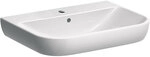 Waschtisch Geberit Smyle, 650 x 170 x 480 mm, wei&szlig; - 500230011