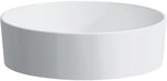 Waschtisch Schale Laufen Kartell 420 x 135 mm, ohne &Uuml;berlauf, ohne Hahnloch, wei&szlig; -
