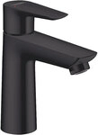 Waschtischmischer Hansgrohe 110 Talis E, Ausladung 112 mm, mit Zugstange, schwarz