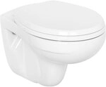 Combi-Pack Ideal Standard Eurovit Wand-Tiefsp&uuml;l-WC, sp&uuml;lrandlos & WC-Sitz