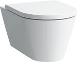 Wand-Tiefsp&uuml;l-WC Laufen Kartell 370 x 285 x 545 mm, sp&uuml;lrandlos, wei&szlig; -