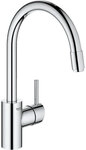 Sp&uuml;ltischmischer Grohe Concetto mit herausziehbarem Auslauf, Ausladung 215 mm, chrom