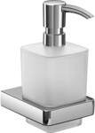 Fl&uuml;ssigseifenspender emco trend, mit Dosierpumpe, chrom - 022100100