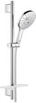 Brause-Set Grohe Rainshower 150 600 mm, 3 Strahlarten, &Oslash; 150 mm, chrom - 26591000