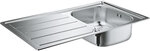 Edelstahlsp&uuml;le Grohe K200 mit 1 Becken 860 x 500 mm reversibel - 31552SD1