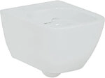 Wand-Tiefsp&uuml;l-WC Geberit Smyle Square compact 350 x 330 x 490 mm, sp&uuml;lrandlos,