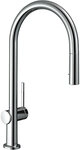 Sp&uuml;ltischmischer Hansgrohe 210 Talis M54 herausziehbare Geschirrbrause, Ausladung