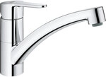 Sp&uuml;ltischmischer Grohe BauEco Schwenkauslauf, Ausladung 231 mm, chrom - 31680000