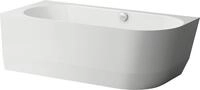 Laufen Pro Raumspar-Badewanne Marbond Rundung rechts, 1800 x 590 x 800 mm, wei&szlig; -
