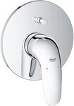 Unterputz-Wannenbatterie Grohe Eurostyle, Rosette &Oslash; 163 mm, geschlossener Hebel,
