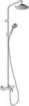 Brause-System Hansgrohe 200 1jet Vernis Blend Handbrause, Kopfbrause &Oslash; 205 mm und