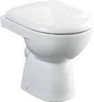Stand-Tiefsp&uuml;l-WC Geberit Renova, Abgang waagerecht, wei&szlig; - 500810012