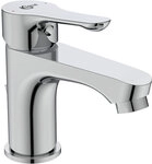 Waschtischarmatur Ideal Standard Alpha, Ausladung 115 mm, mit Zugstange, chrom -