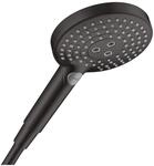 Handbrause Hansgrohe Raindance Select S 120 3 jet PowderRain, schwarzmatt - 26014670