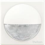 Wand Bewegungsmelder theben theLuxa R180 Wei&szlig; Aufbau, 180&deg; (Quer/Front) 12/5m