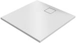 Duschwanne H&uuml;ppe EasyFlat 1000 x 52 x 1000 mm, Mineralguss, wei&szlig; matt - EF0102083