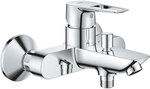 Aufputz-Wannenmischer Grohe Bauloop, Ausladung 168 mm, chrom - 23602001