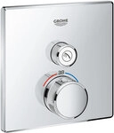 Unterputz-Thermostat Grohe Grohtherm SmartControl mit 1 Absperrventil, chrom -