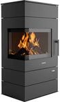 Kaminofen Justus Voga (W+), Stahl schwarz, 7 kW - 5698 11