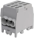 Hauptleitungs-Abzweigklemme - grau, 2x Eingang 25 mm&sup2; 4x Ausgang 16 mm&sup2;, 1-polig