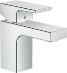 Waschtischmischer Hansgrohe 70 Vernis Shape, Ausladung 89 mm, mit Zugstange, chrom -