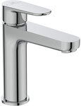 Waschtischmischer Ideal Standard Cerafine O, Ausladung 125 mm, mit Zugstange, chrom -