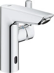 Waschtischmischer Grohe Eurosmart M-Size, Ausladung 122 mm 2-in-1 Hybrid, chrom -