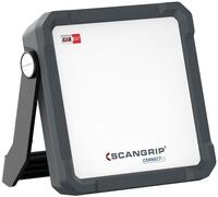 scangrip VEGA 4 CONNECT Akku-LED-Arbeitsleuchte, Baustrahler, 12/18V - ohne Akku und