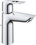 Waschtischmischer Grohe Bauloop M-Size, Ausladung 106 mm, mit Zugstange, chrom -