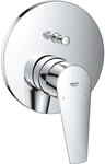 Unterputz-Wannenmischer Grohe BauEdge, Rosette &Oslash; 158 mm, chrom - 24162001