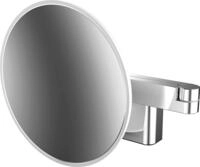 LED-Wandkosmetikspiegel emco evo, Doppelgelenkarm, 5-fache Vergr&ouml;&szlig;erung, &Oslash; 209 mm