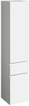 Hochschrank Geberit Renova Plan, 2 T&uuml;ren, 1 Schublade, 390 x 1800 x 360 mm, wei&szlig;