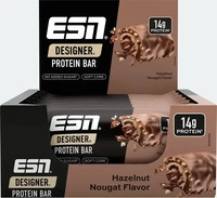 ESN 1002724, ESN Designer Protein Bar Hazelnut Nougat | 12 x 45g
