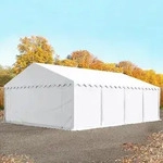 TOOLPORT 5x8 m Lagerzelt, PVC-Plane, wei&szlig; - (6113)