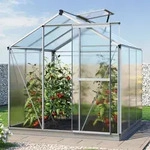 GFP Standard 192 x 192 cm Gew&auml;chshaus, inkl. Aktionsset - XL | 6 mm -...