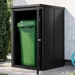 PRIMEYARD 84 x 84 cm Gartenschrank, anthrazit - (GFPV00929)