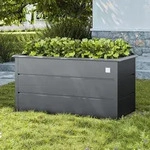 PRIMEYARD Design 75 x 150 x 78 cm Hochbeet, Stahl, anthrazit - (GFPV00955)