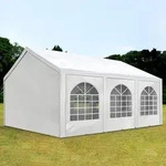 TOOLPORT FLEX 3x6m Partyzelt, PE-Plane, wei&szlig; - (91104)