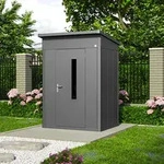 PRIMEYARD 158 x 122 cm Ger&auml;tehaus, anthrazit - (GFPV00949)