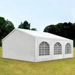TOOLPORT FLEX 5x6m Partyzelt, PE-Plane, wei&szlig; - (91114)