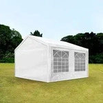 TOOLPORT FLEX 3x4m Partyzelt, PE-Plane, wei&szlig; - (90100)