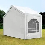 TOOLPORT FLEX 3x2m Partyzelt, PE-Plane, wei&szlig; - (91100)
