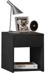 Livetastic Nachtschrank VCM Sledo Mini, Schwarz, Holzwerkstoff, 1 Schublade(n)