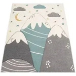 Paco Home Kinderteppich, Creme, Textil, Rechteckig, 80x150 cm, strapazierf&auml;hig, f&uuml;r