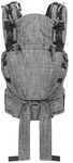 Hoppediz Babytrage, Graphit, Textil, 26.5x7.2x38.5 cm, SGS-gepr&uuml;ft, Baby on Tour,